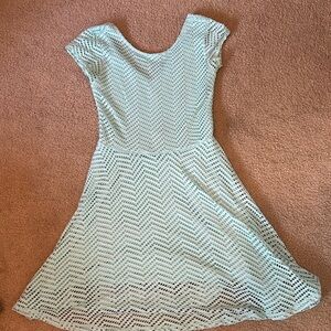 Aeropostale XS Light Teal Dress